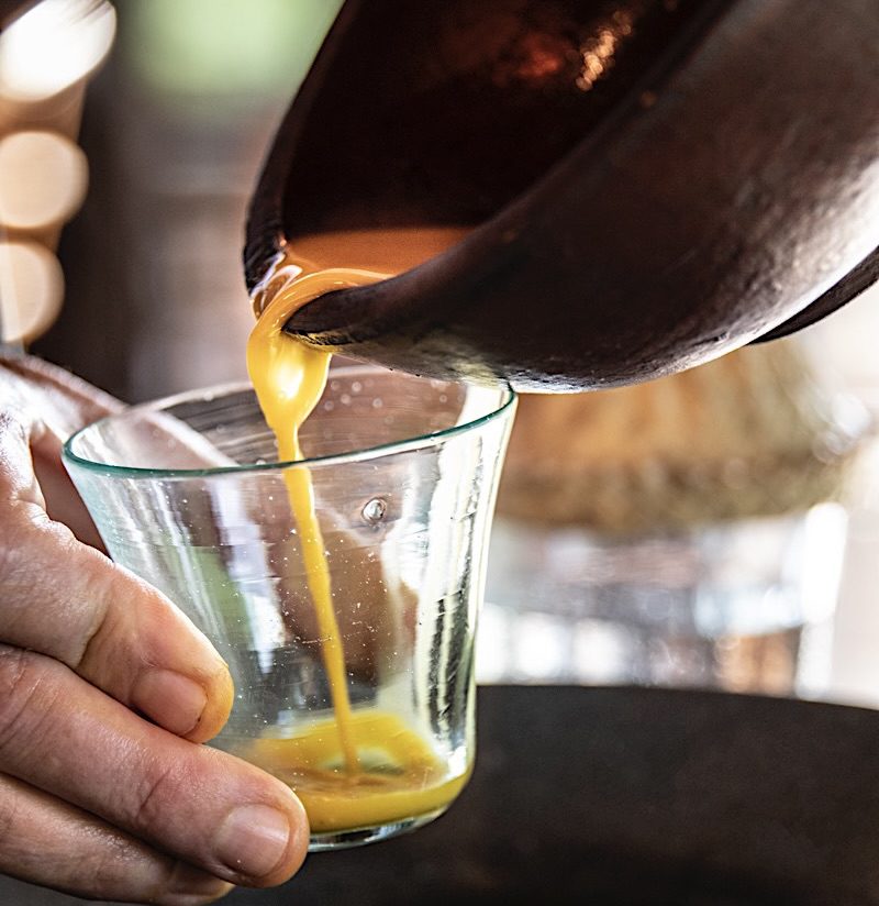 Natural Healing Class with Penny Williams at Bali Asli Restaurant, East Bali, February 2020